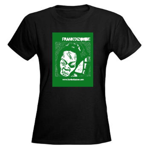 Frankenzombie Tee - Green Square