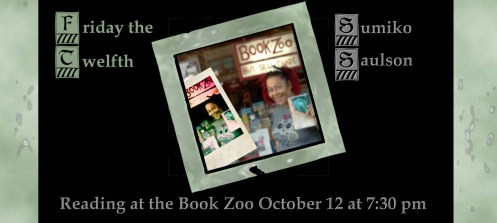 Bookzoo Friday October 12, 2012 at 7:30 pm