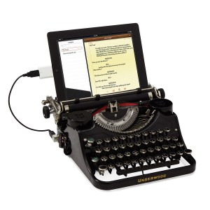 Believe it or not, you don't actually NEED a USB Typewriter.