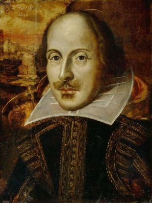 Convinced of his own genius - William Shakespeare